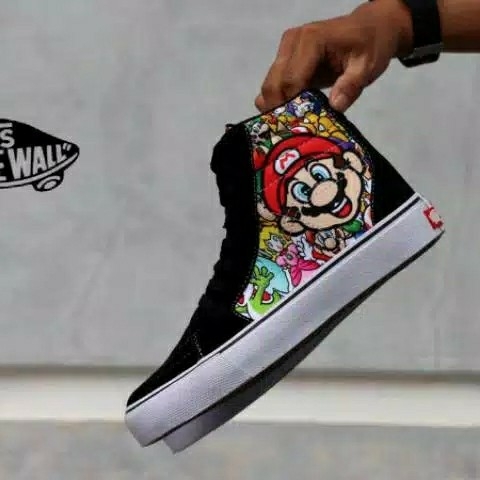 Vans high sk8 super mario waffle DT 2