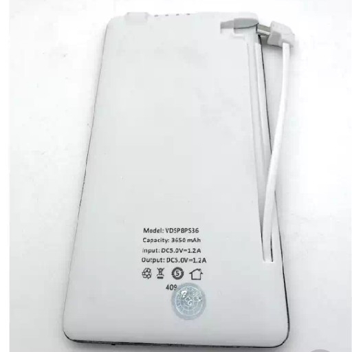 Vedindo Powerbank 3950mah 2