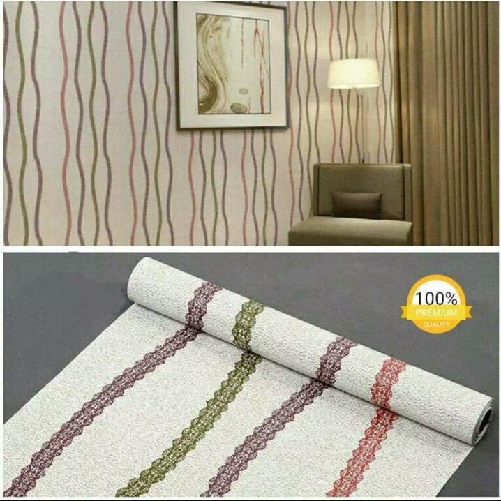 Wallpaper Dinding Motif Salur  3