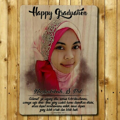 Wood Photo Transfer Photo Ke Kayu 4