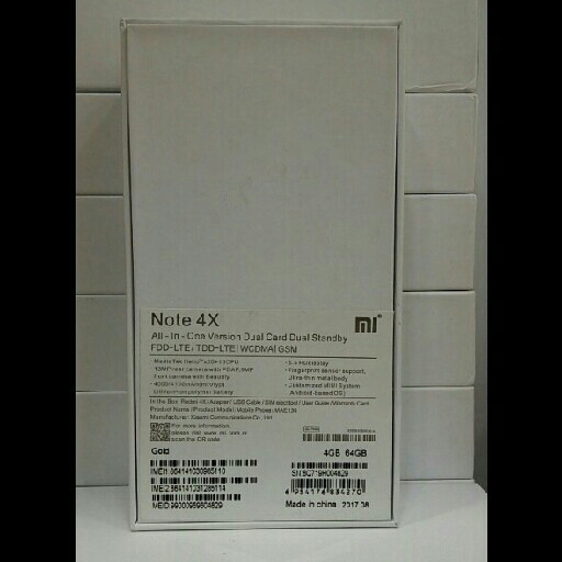 Xiaomi Note 4X Ram 4 Rom 64 2