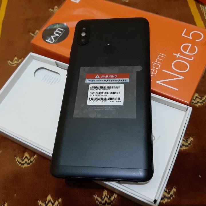 Xiaomi Note 5 Pro ram 4 64 Garansi resmi 2