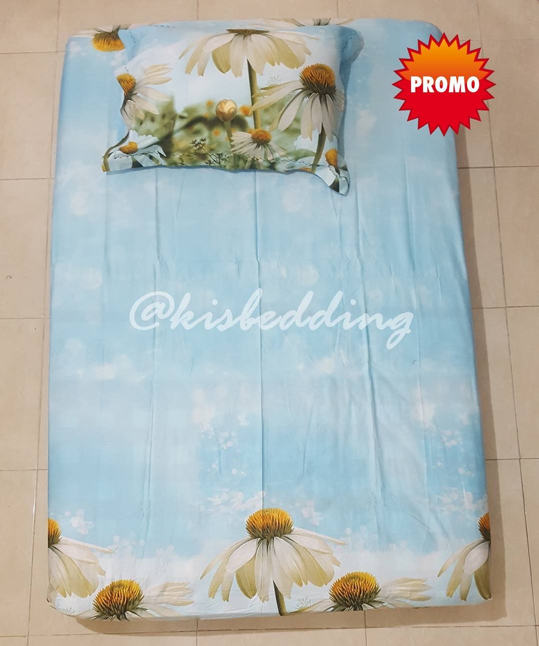 Sprei Motif Bunga-bunga