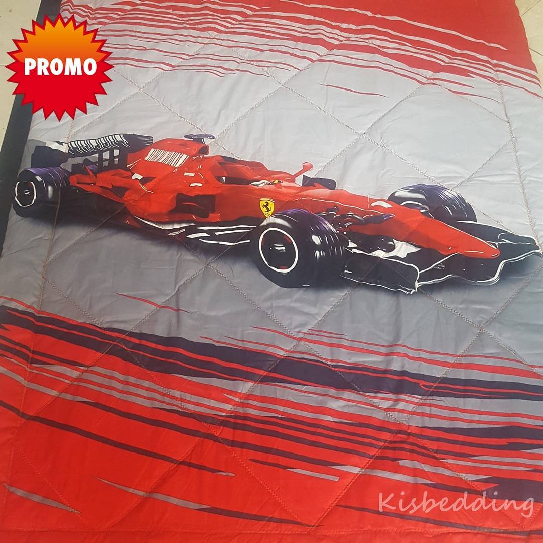 Sprei Anak Racing Car