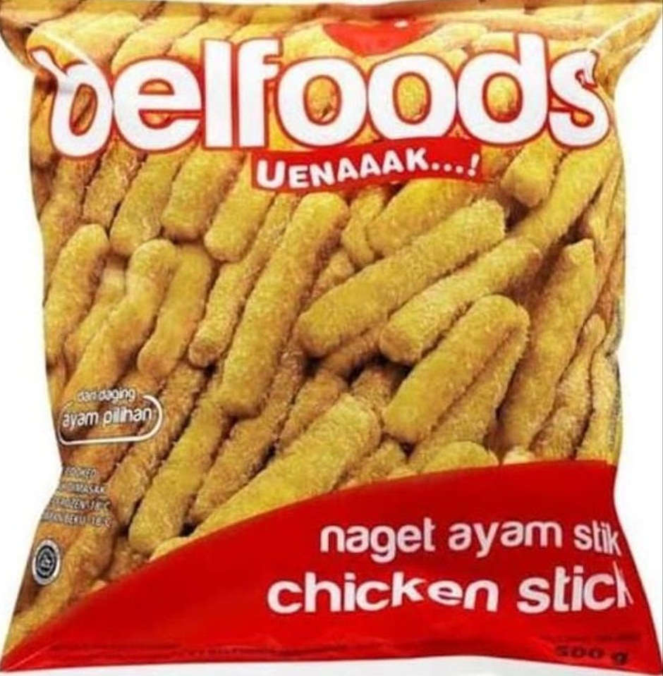 belfoods naget stick 500gr