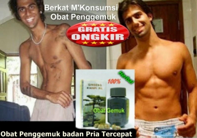 Penggemuk Badan Pria Jitu