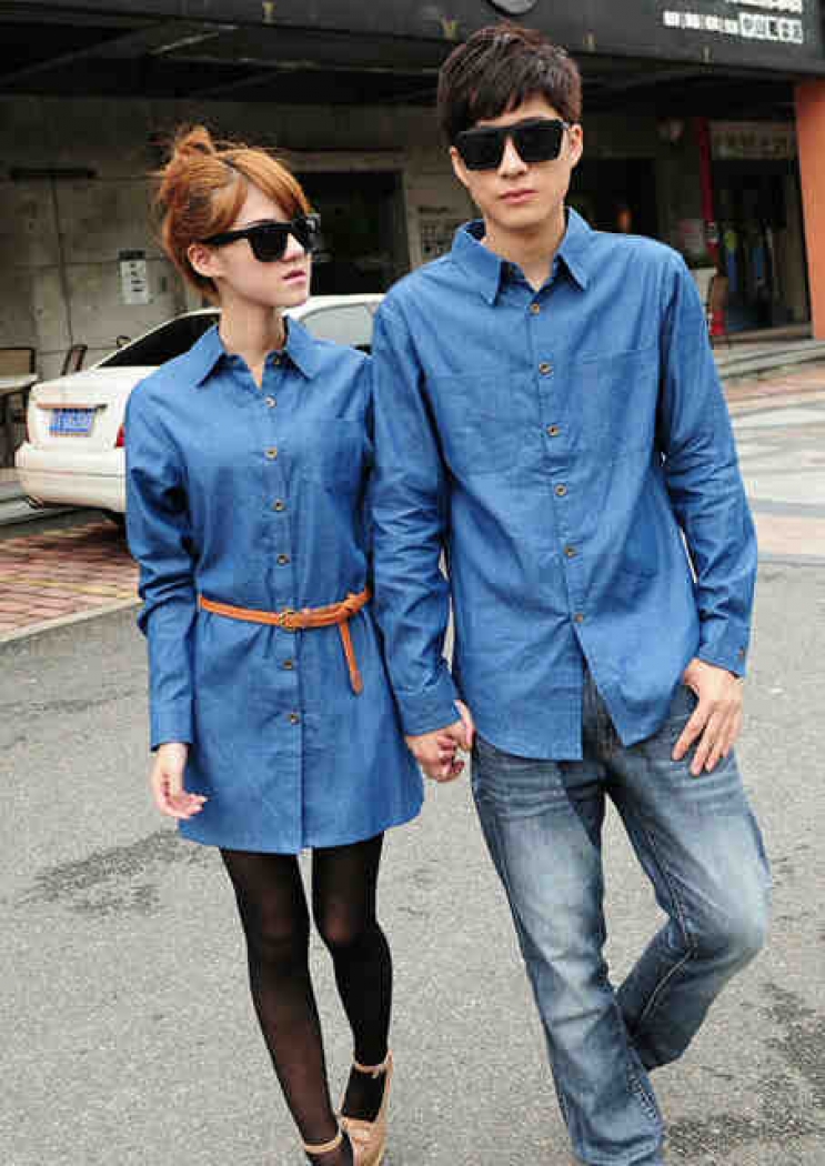 Baju Kemeja Couple Oke Bangets