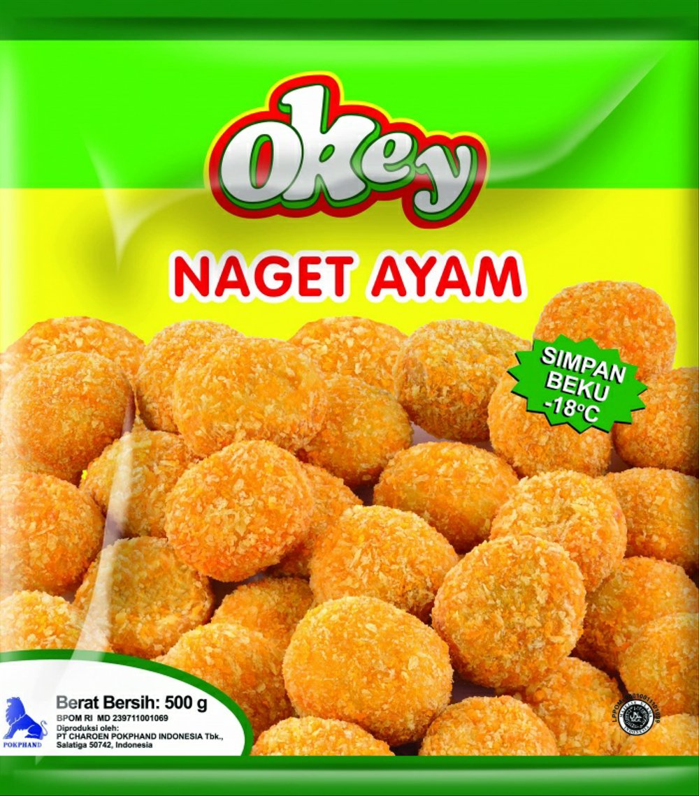 okey nuget koin 500gr