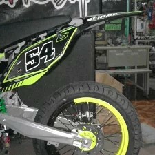 paket rangka supermoto trail tanpa mesin model klx gordons pnp semua m 3