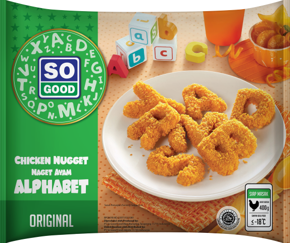 so good alphabet 400gr