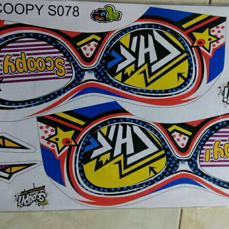 striping scoopy 4
