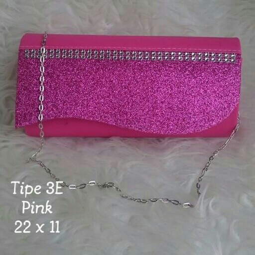 tas pesta tipe 3e peach 3