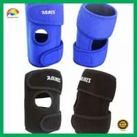 - AOLIKES 7946 ADJUSTABLE ELBOW SUPPORT PADS WITH SPRING SAFETY BLACK