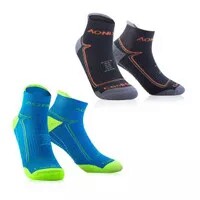 - AONIJIE E4090 RUNNING SOCKS - KAOS KAKI LARI SEPEDA OUTDOOR BLUE M M