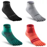 - AONIJIE E4109 RUNNING TOE SOCKS - KAOSKAKI JARI LARI SEPEDA - BLACK