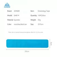 - AONIJIE E4401 ELASTIC KINESIOLOGY MUSCLE RECOVERY TAPE BANDAGE - BLA