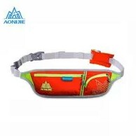 - AONIJIE WAIST BAG E916 TAS PINGGANG  TALI BIB 3 GEL HOLDER - BLUE M