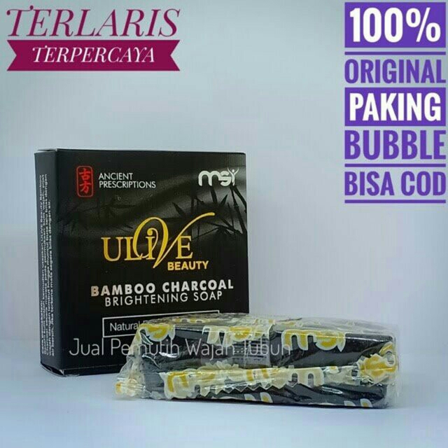  BAMBOO CHARCOAL BRIGHTENING SOAP MSI