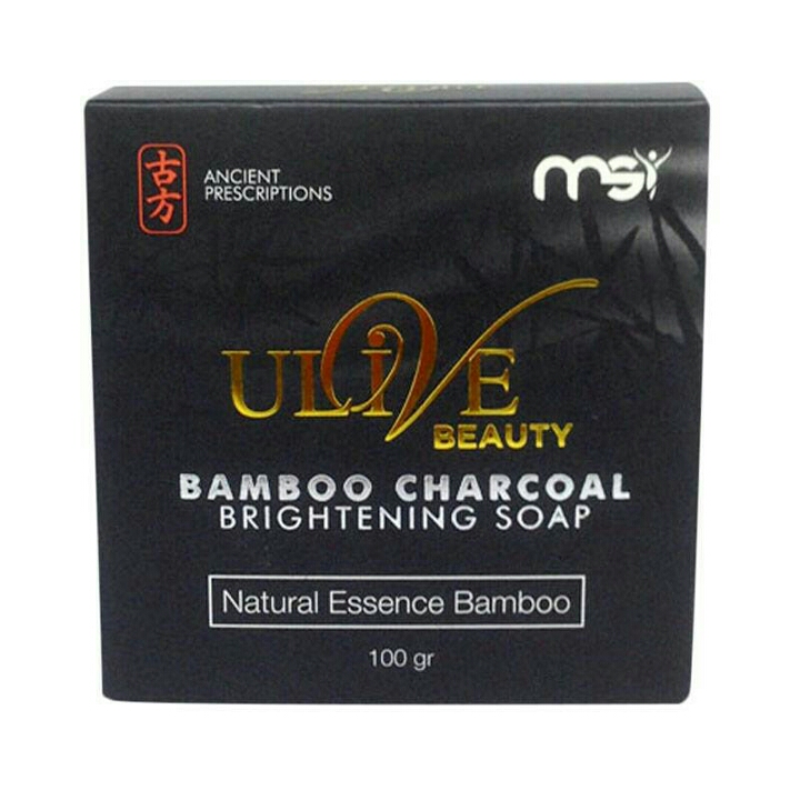  BAMBOO CHARCOAL BRIGHTENING SOAP MSI 2
