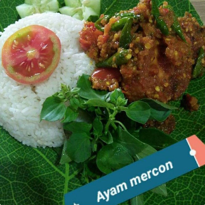 Ayam Mercon Plus Nasi