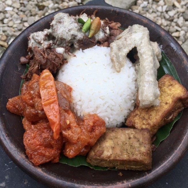 Nasi Gudeg Ayam Kampung