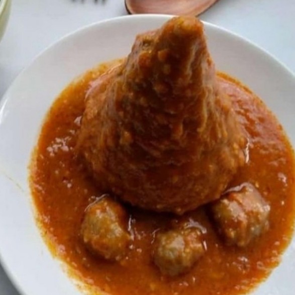 Bakso Tumpeng Kuah Merah