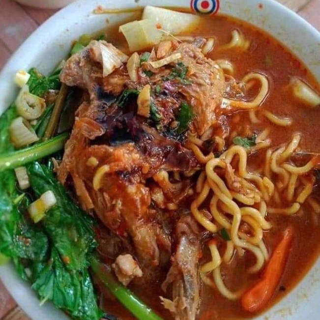 Mie Ayam Bakso Kuah Pedas