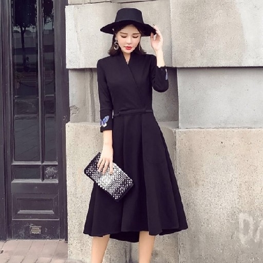  Dress Kupbor Hitam 