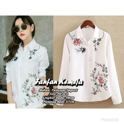  FANFAN KEMEJA BORDIR 