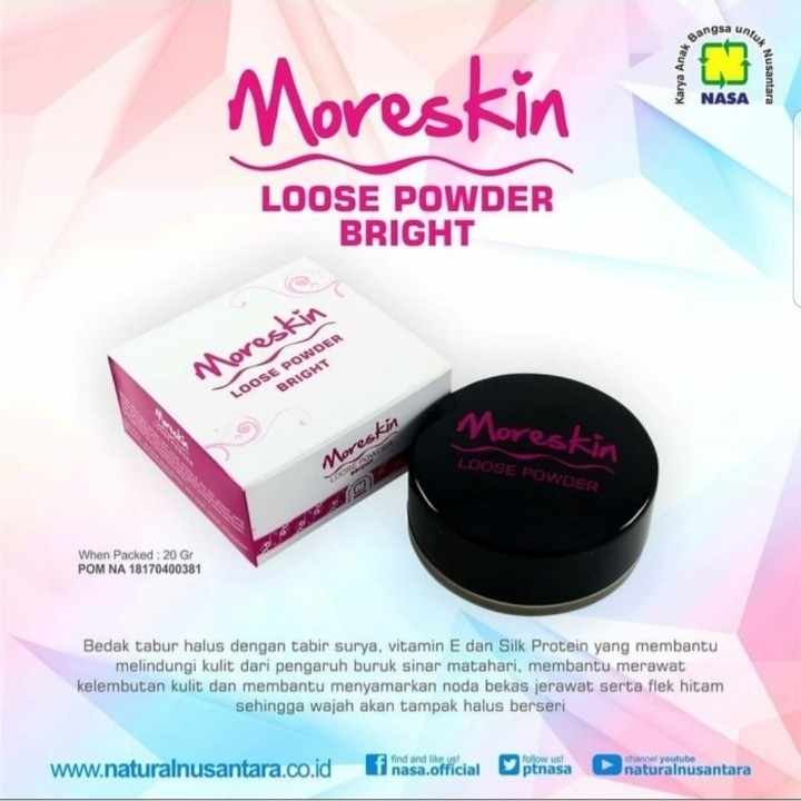  MORESKIN LOOSE POWDER BRIGHT NASA