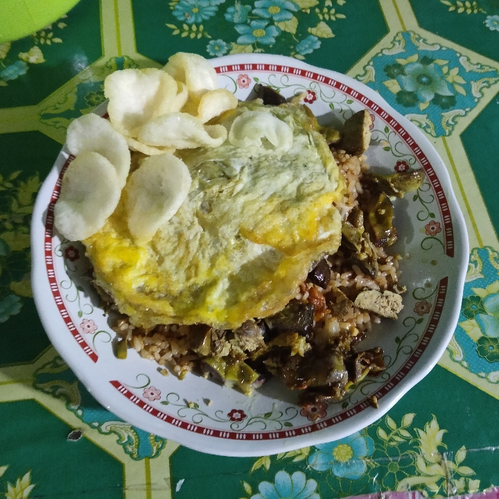  Nasi Goreng Hati Ayam Dadar