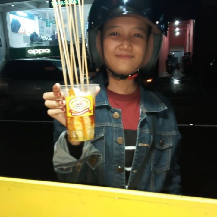 PAKET 10 TUSUK TELOR GULUNG  ORIGINAL PEDAS 2