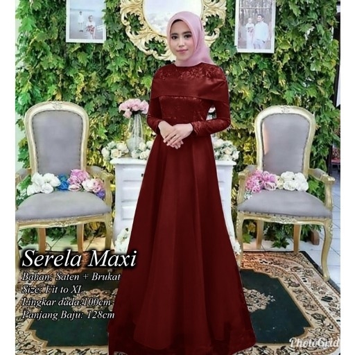  SERELA MAXI MAROON 