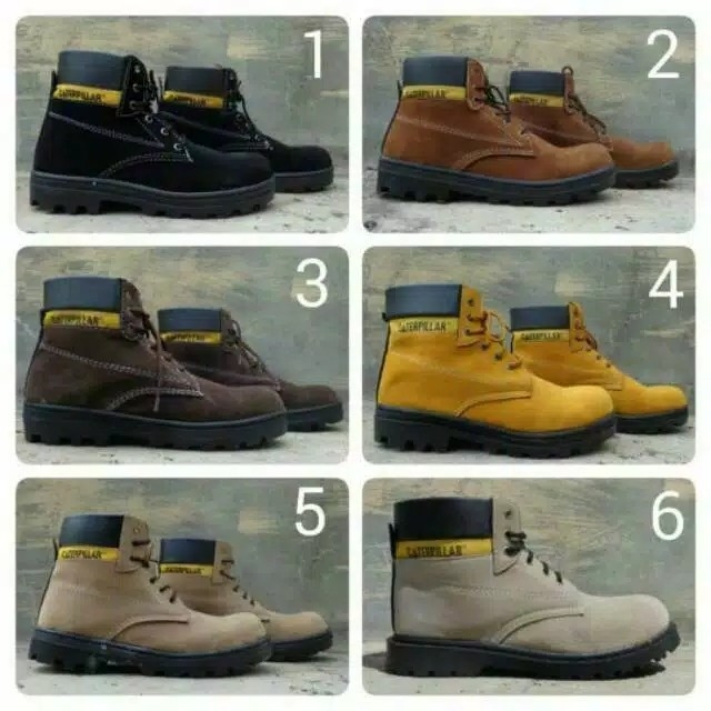  Sepatu Boots Safety CATERPILLAR HIGHT 