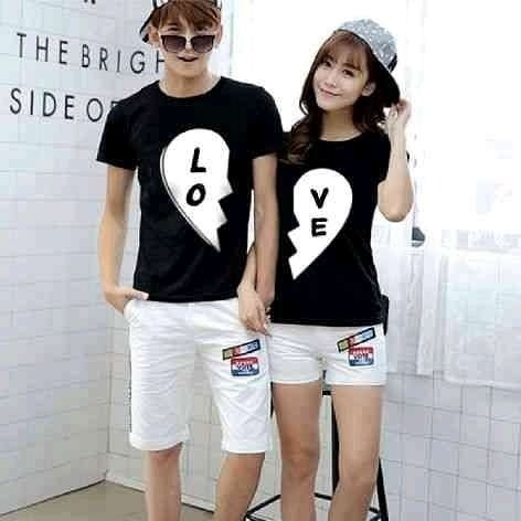 08 Cp Kaos Love Black 
