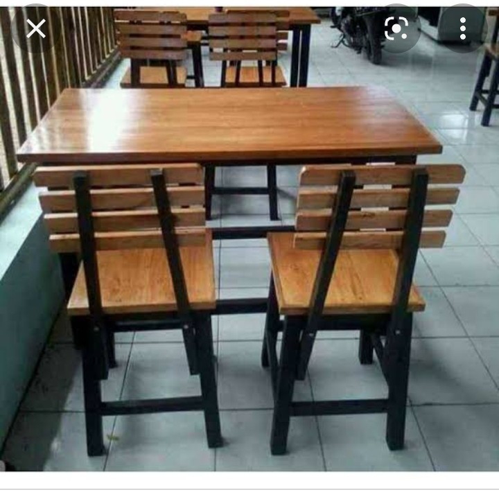 1 Set Meja Kursi Kafe 2