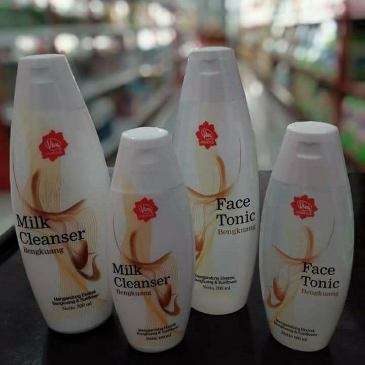 100ml - Viva Bengkuang Milk Cleanser And Face Tonic