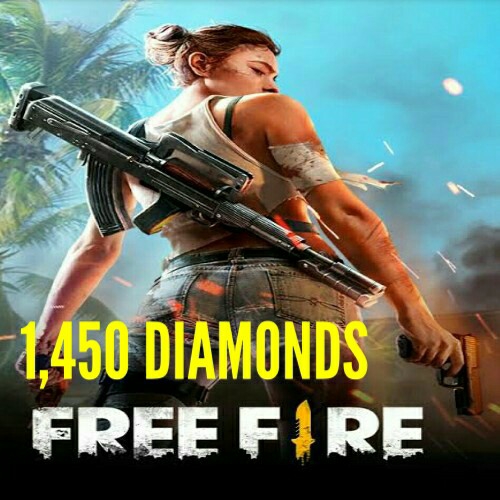 1450 FREE FIRE DIAMONDS