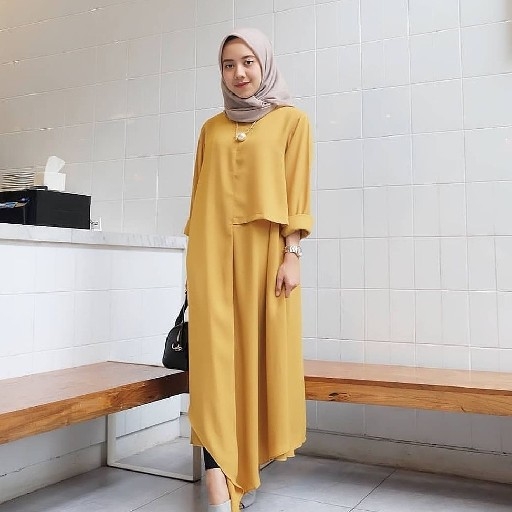 16 Aretha Tunik MUSTARD 