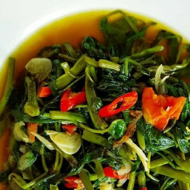 17  Cha Kangkung Polos
