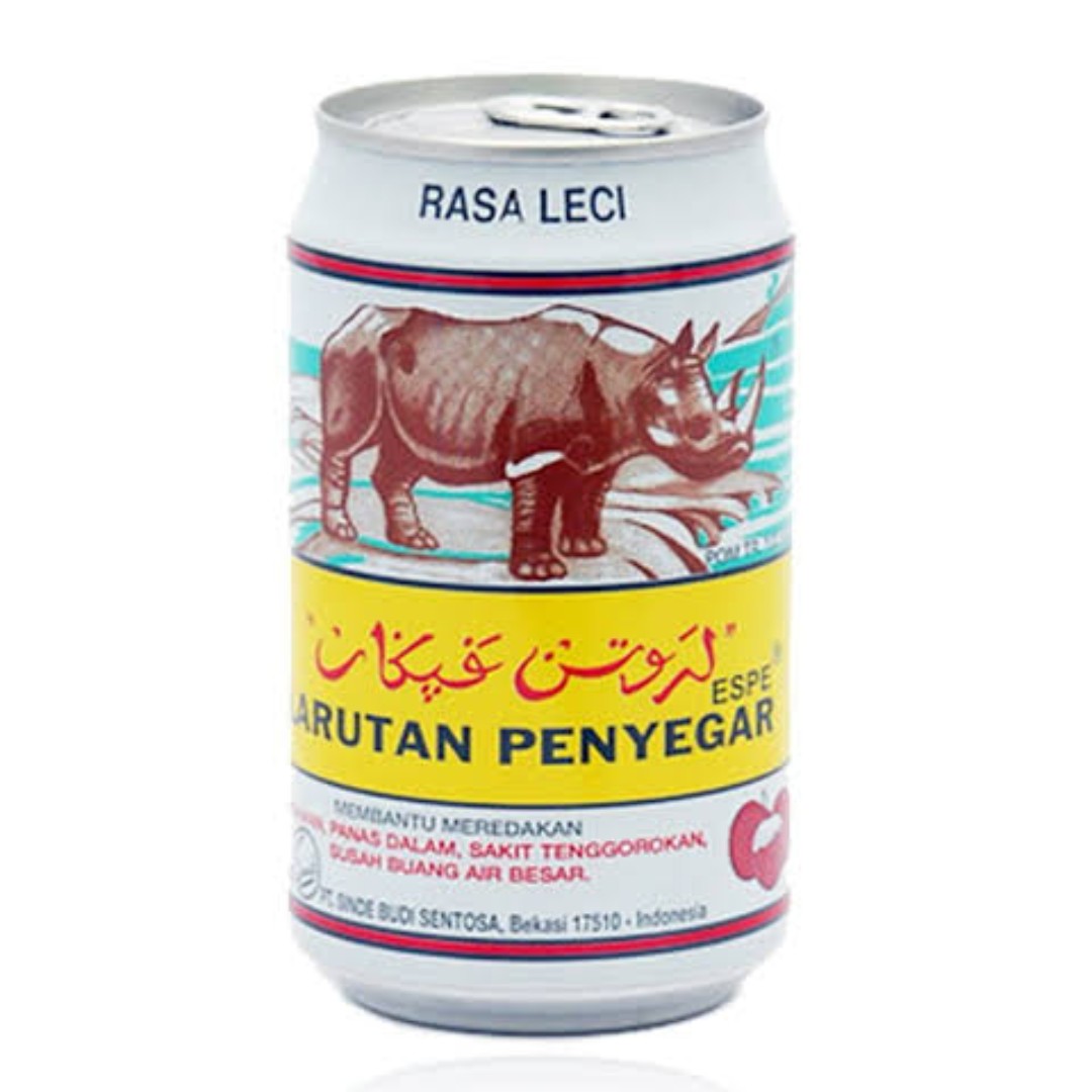 1pcs Larutan Kaleng Rasa Leci
