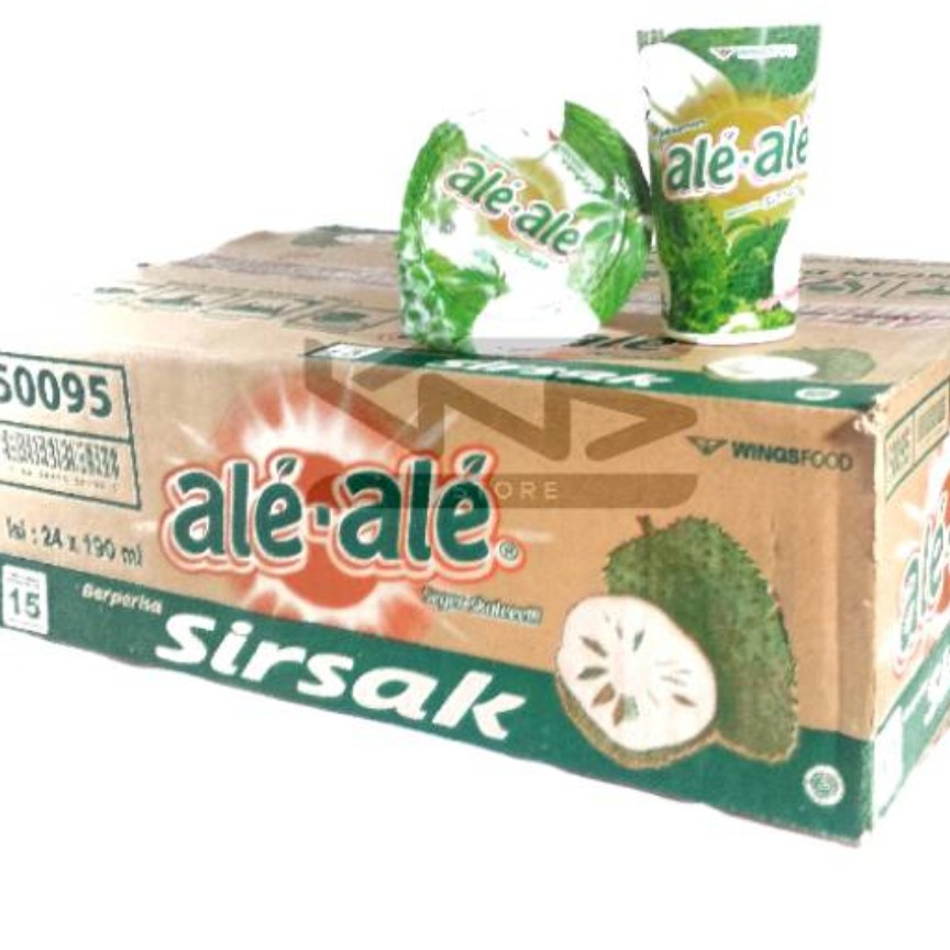 1ds ale ale sirsak 190ml x 24