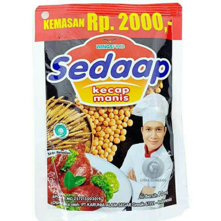 1pk Kecap Sedap 2000