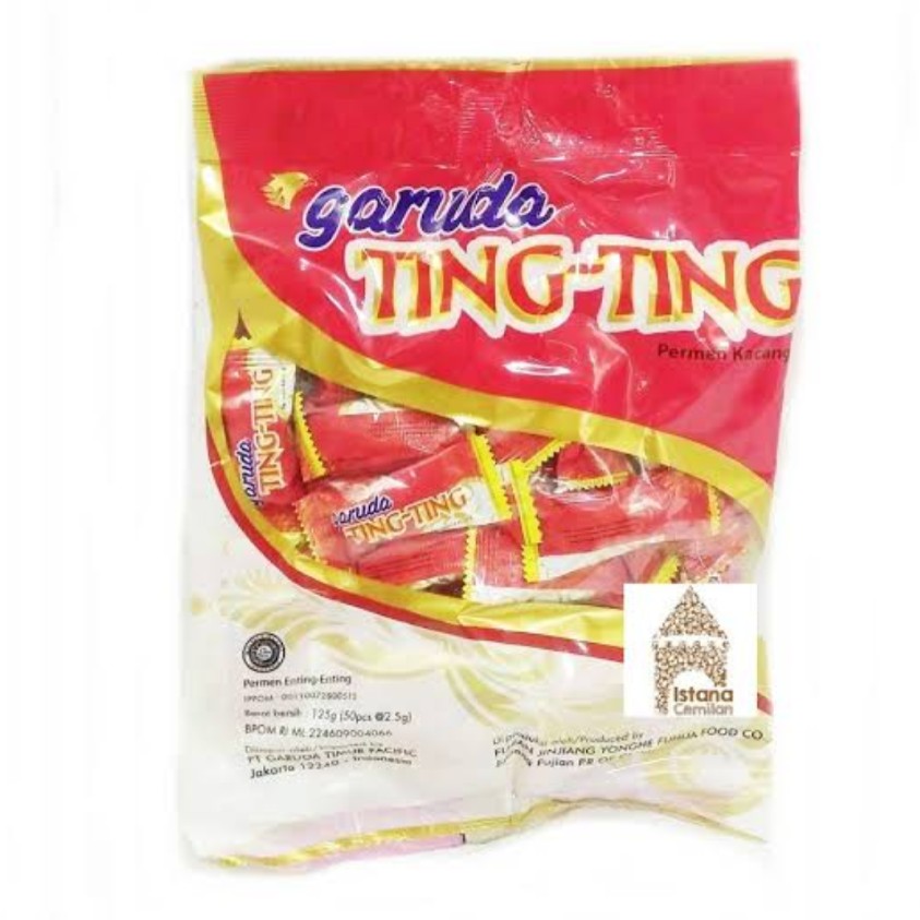 1pk Permen Ting Ting Kacang