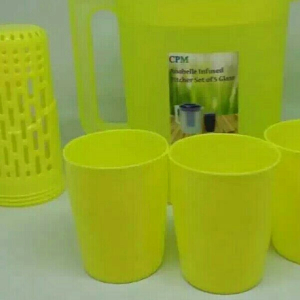 1set Teko Gelas Dan Saringan