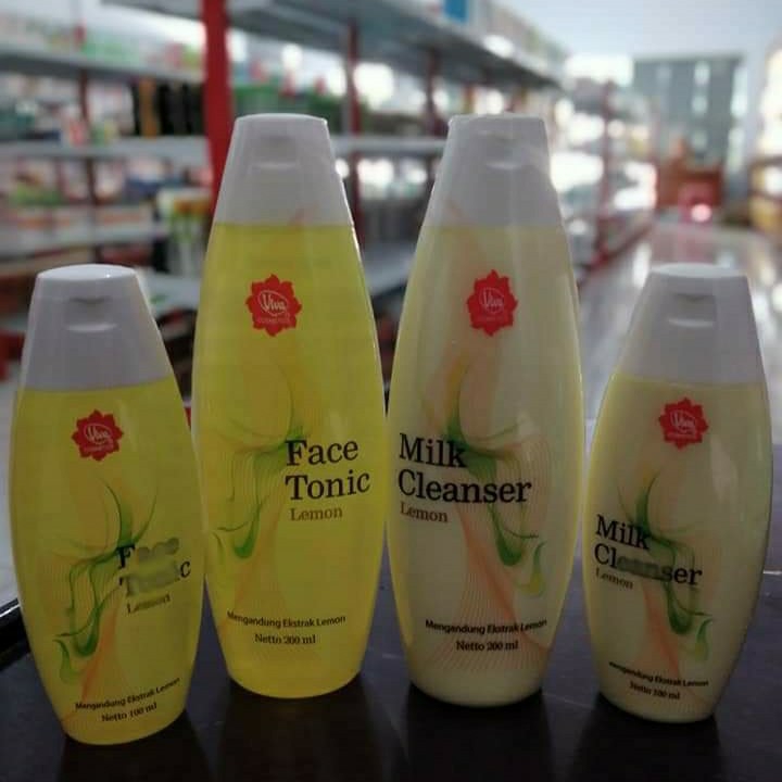 200ml - Viva Lemon Milk Cleanser And Face Tonic