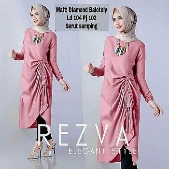 34 Rezva Tunik Peach 