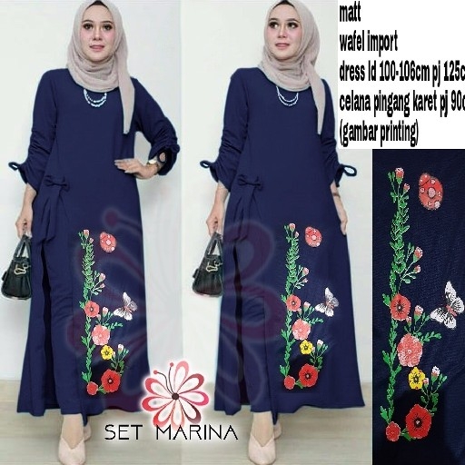 34 Set Marina Navy 