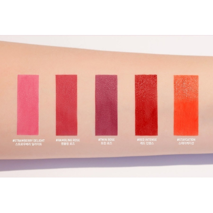 3CE KAISUN MITSUNE VELVET LIP TINT  LIP STICK  LIP VENT STYLENANDA 2