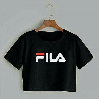 3b Crop Fila Black Gil